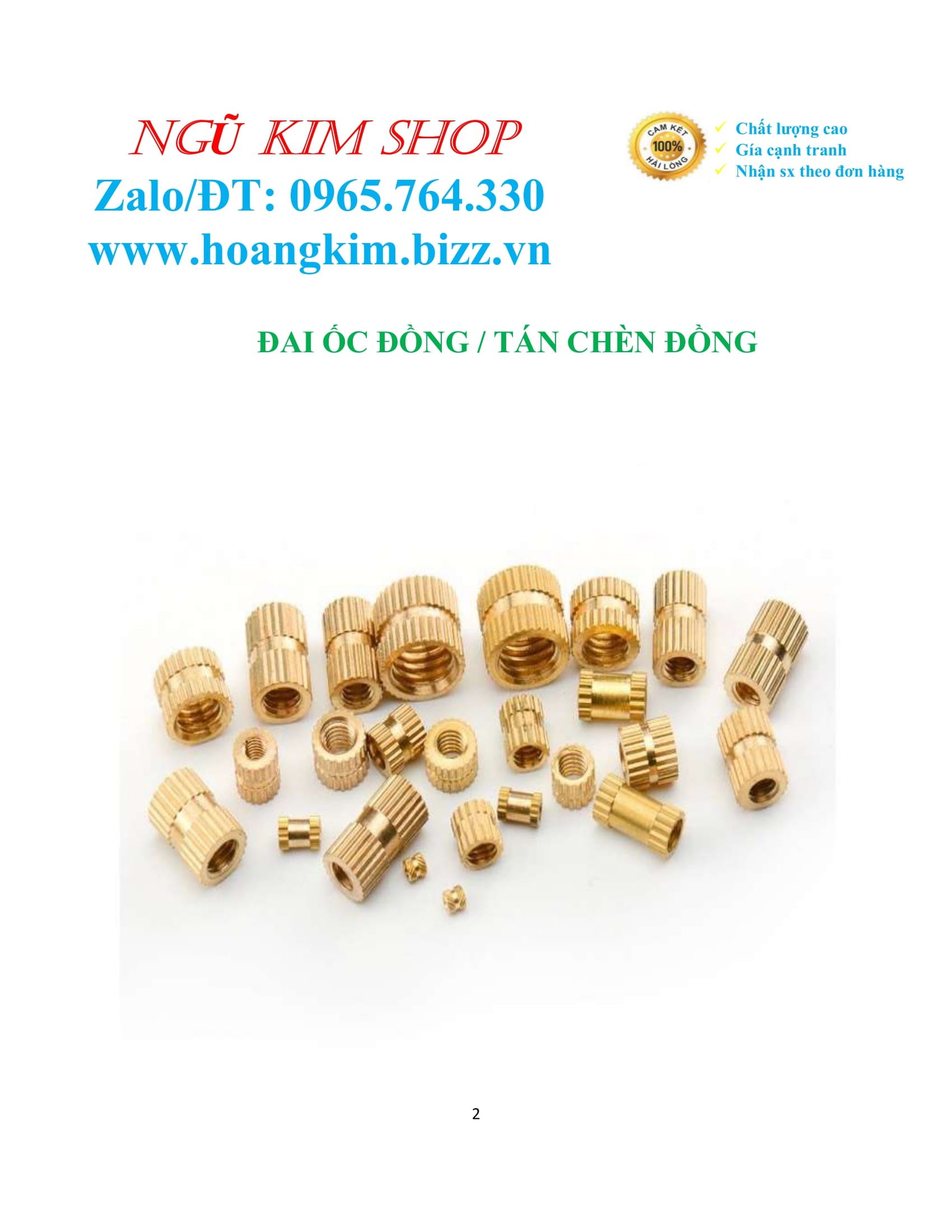 ĐAI ỐC ĐỒNG _ ĐAI ỐC BẰNG ĐỒNG _ TÁN CHÈN ĐỒNG M3,.............,M8
