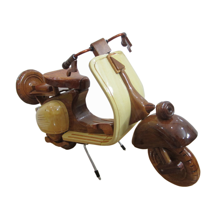 Mô hình xe vespa gỗ