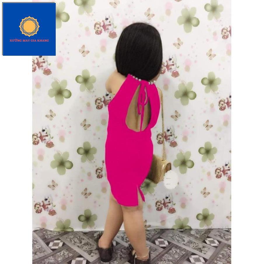 Váy bé gái body hở lưng, sành điệu - Xưởng may - Gia Khang