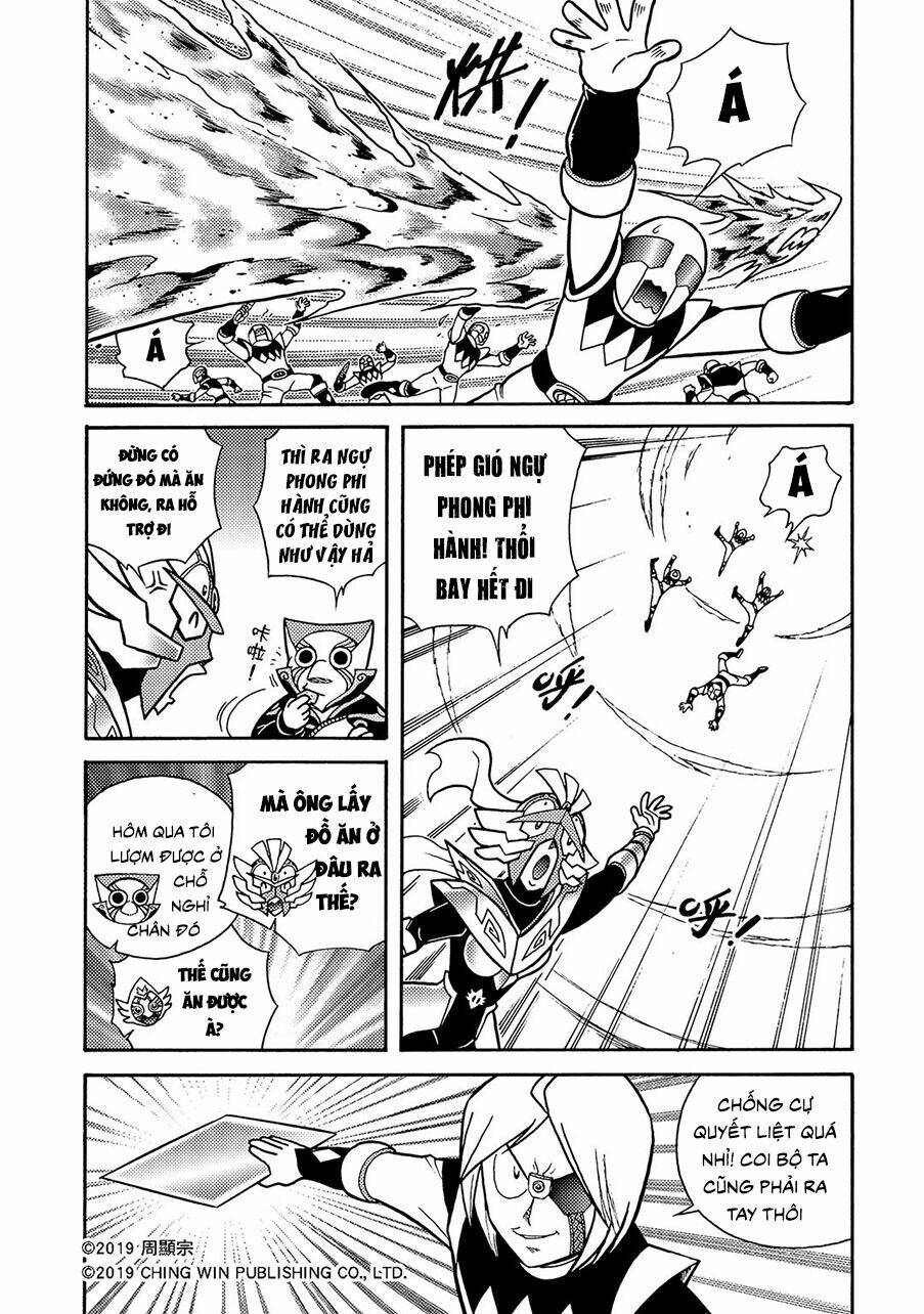 Hiệp Sĩ Giấy A chapter 8.1 13