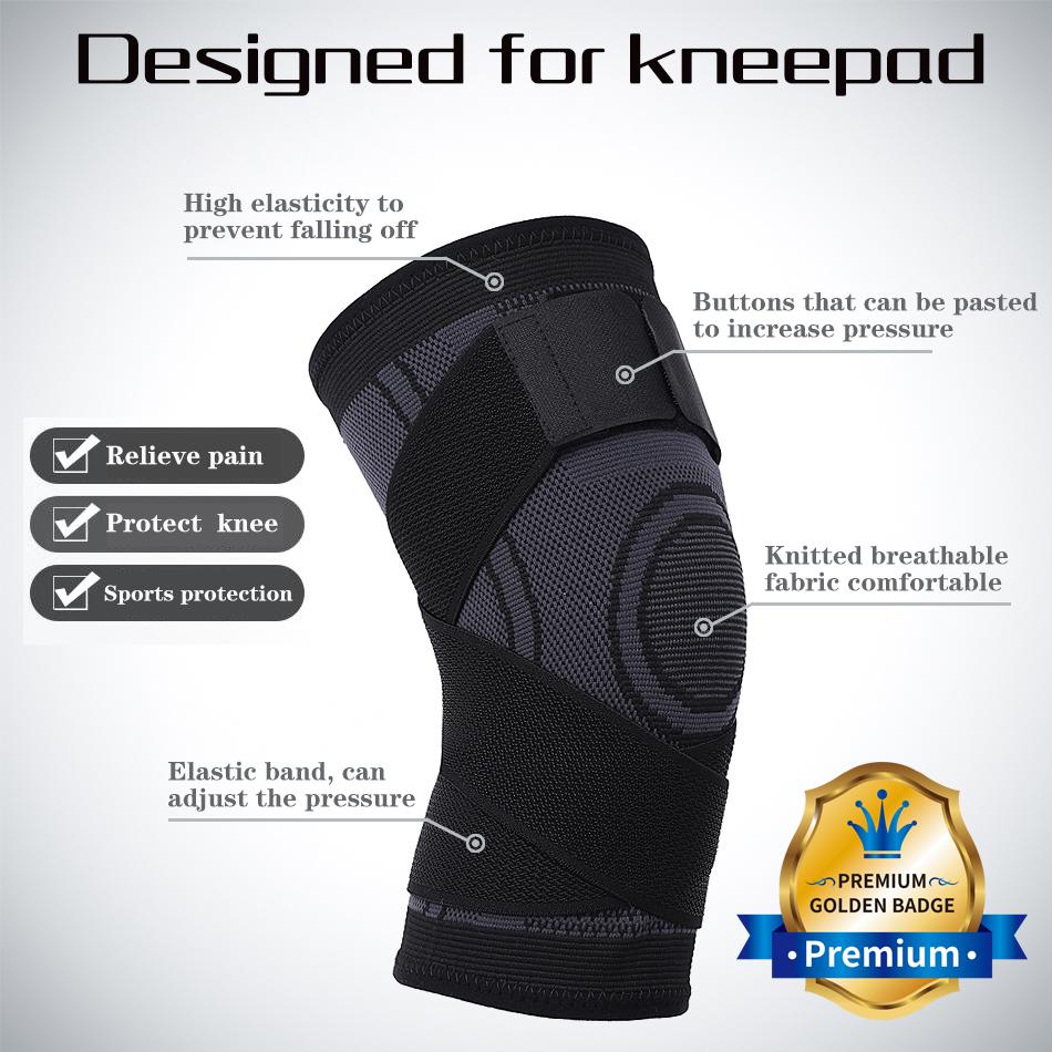 Đáng Giá 1/2 Miếng Đệm Đầu Gối Nẹp Hỗ Trợ Thể Thao Kneepad Nam Nữ Cho Viêm Khớp Bảo Vệ Tập Thể Dục Nén Tay Color: 1 Piece Black Size: XXXL