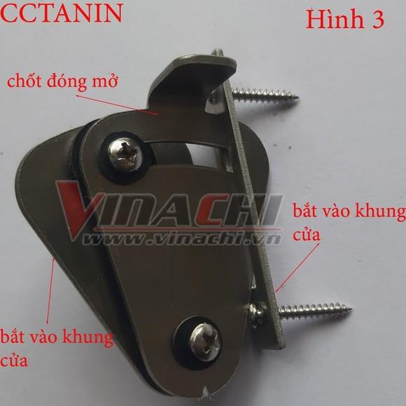 CHỐT CỬA TRƯỢT AN TOÀN INOX 304 - 1 CÁI