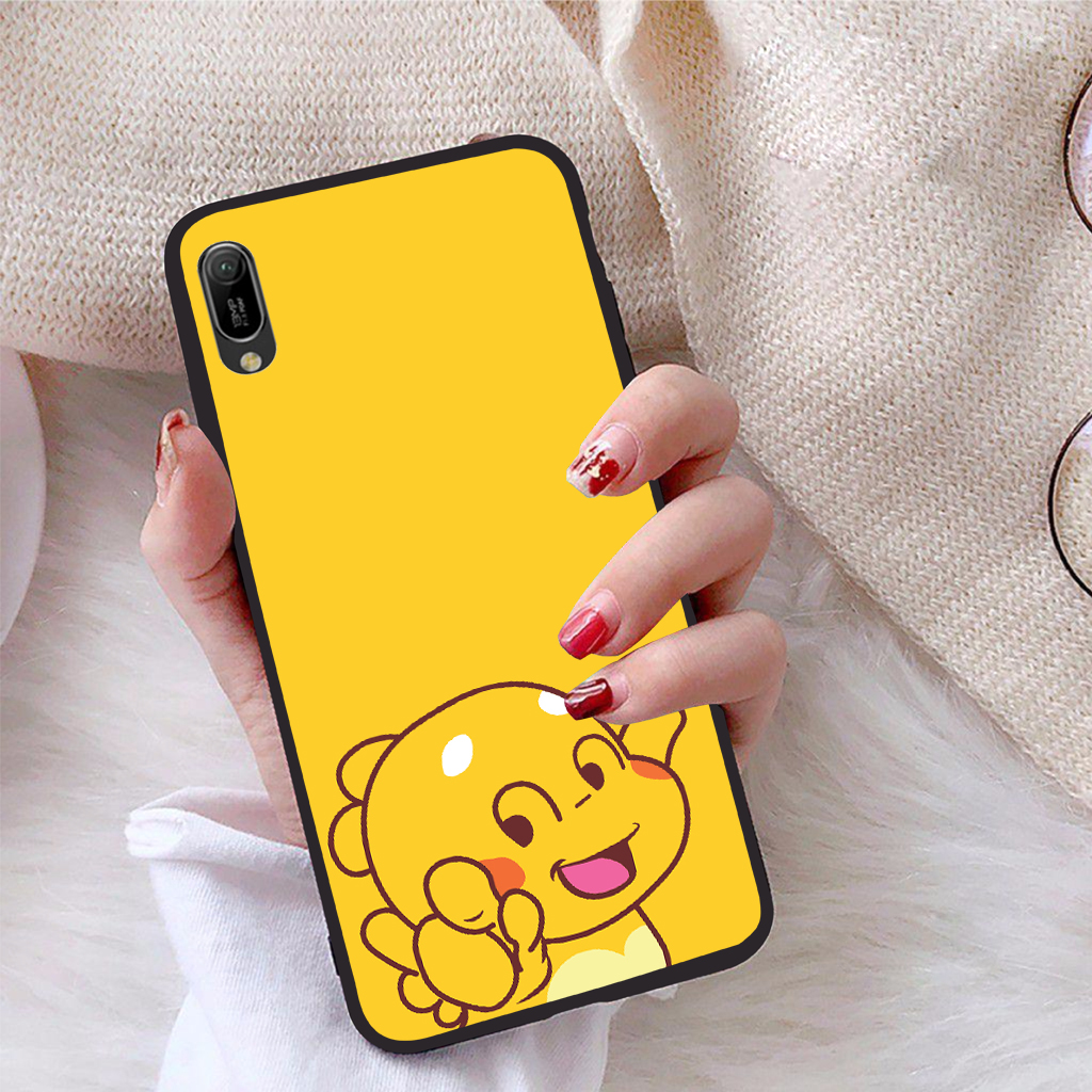 Ốp lưng dành cho Huawei Y6 Pro 2019 viền dẻo TPU Bộ Sưu Tập Khủng Long Lai Ong - Hàng chính hãng