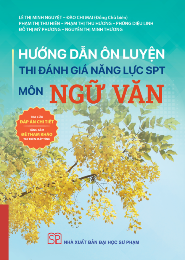 Sách - Hướng Dẫn Ôn Luyện Thi Đánh Giá Năng Lực SPT Môn Toán + Ngữ Văn + Tiếng Anh (Combo/ Lẻ)