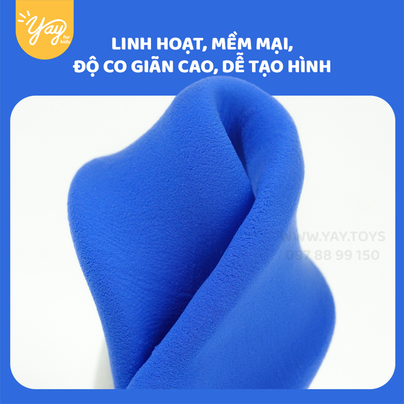 Đất nặn tự khô an toàn mềm nhẹ không dính tay cho bé 3+ | TOI