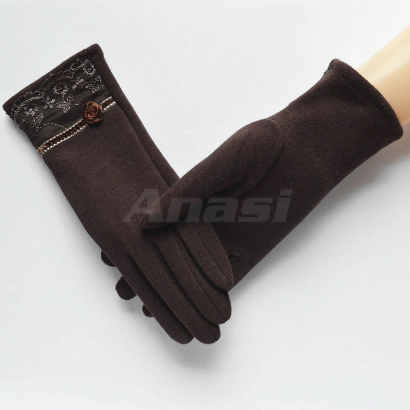 Găng tay chống nắng/ mùa đông cho nữ kiểu dáng sang trọng Anasi TN12 - Tích hợp cảm ứng dùng điện thoại
