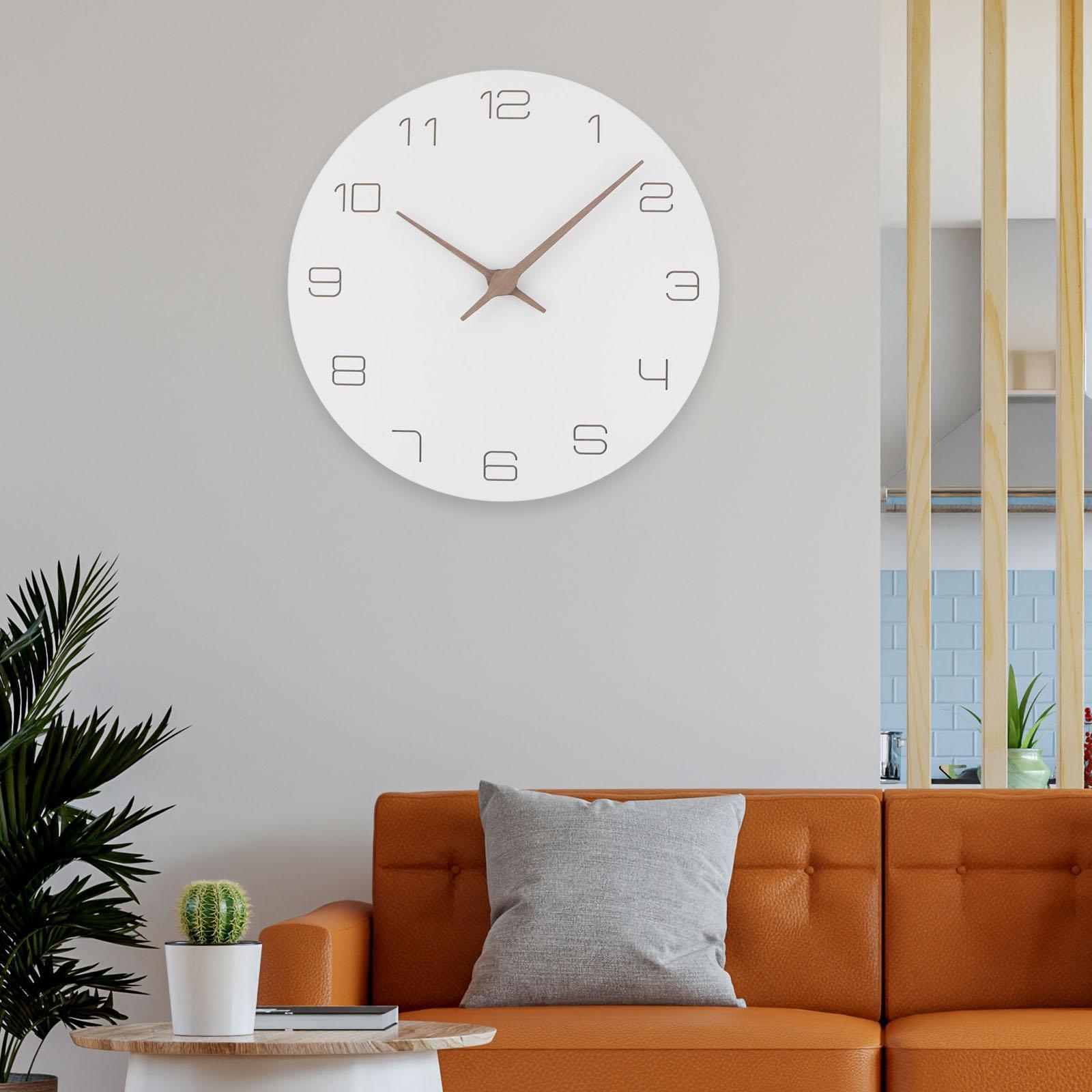 Wood  Clocks Hanging  Office  Minimalist Wall Clock