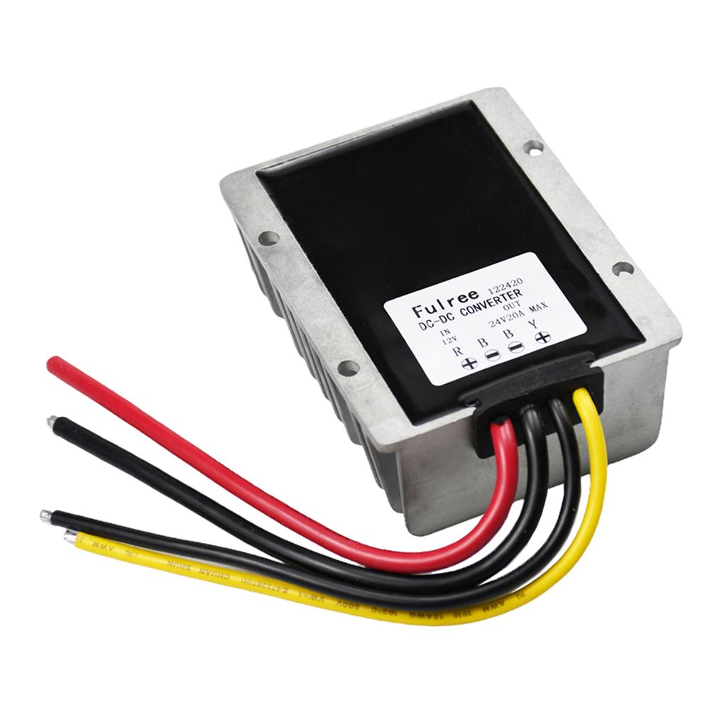 12V To 24V 20A 480W Voltage Reducer DC DC Step UP Converter