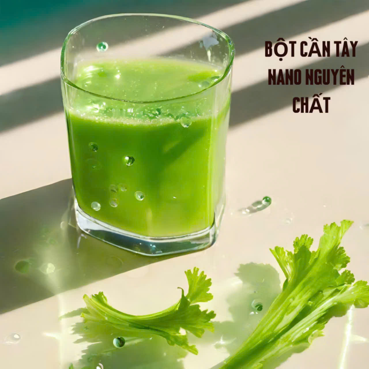 Bột cần tây nguyên chất sấy lạnh