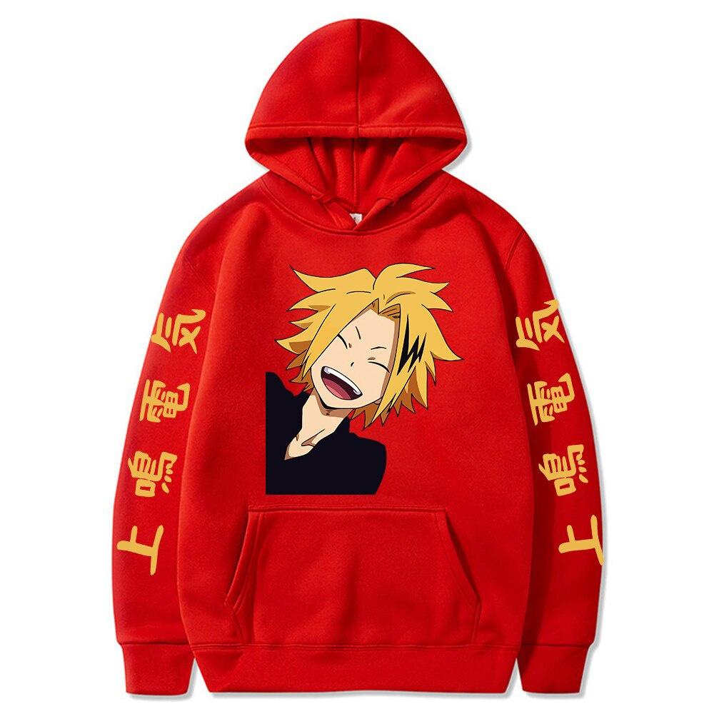 Áo Hoodie Boku My Hero Anh hùng trong Giới Học Thuật Anime Kaminari Denki