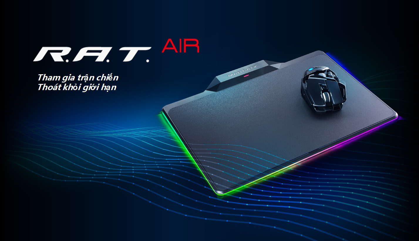 Chuột Gaming Gear Madcatz Authentic Mat Catz RAT AIR  _ Hàng chính hãng