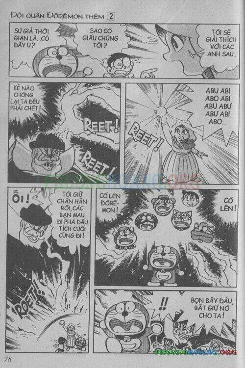 the doraemon special (đội quân doraemons đặc biệt+đội quân đôrêmon thêm) chapter 2 78