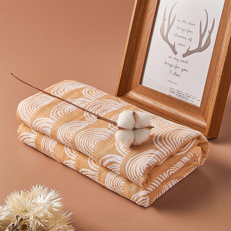 Happyflute 4 Lớp 100% Cotton Đa Năng Sơ Sinh Cho Bé Tắm Có Thể Giặt Có Thể Tái Sử Dụng Đầm Chăn