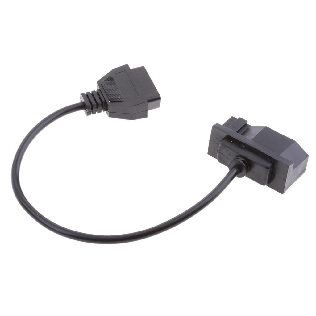 Black   Pin to  II 16 Pin   Adapter Cable For  EFI
