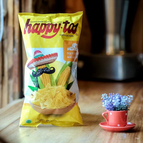 Snack Happy Tos Bắp Vị Phomai Nacho