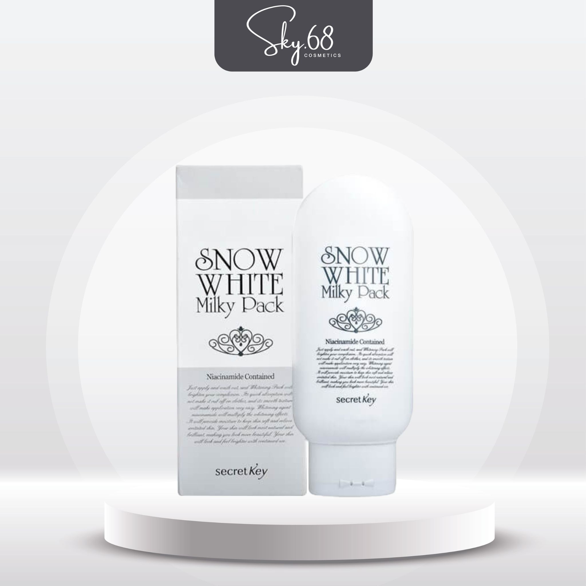 Kem Ủ Trắng Secret Key Snow White Milky Pack (200ml)