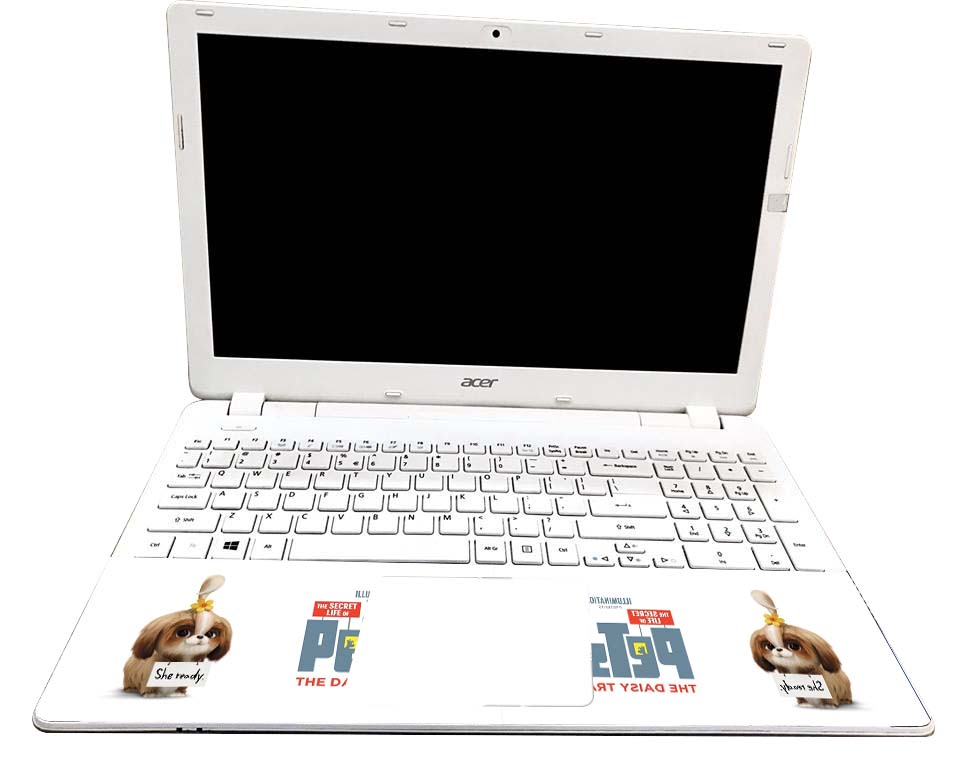 Mẫu Dán Laptop Hoạt Hình LTHH - 449 cỡ 13 inch