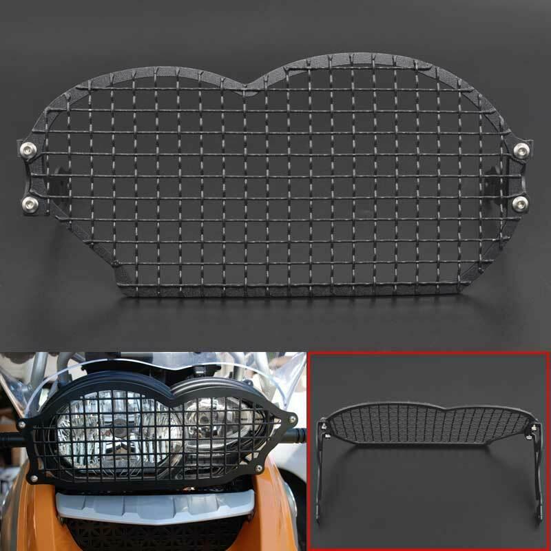 Black Motorcycle Headlight Protector Guard Grill for   2004-2012
