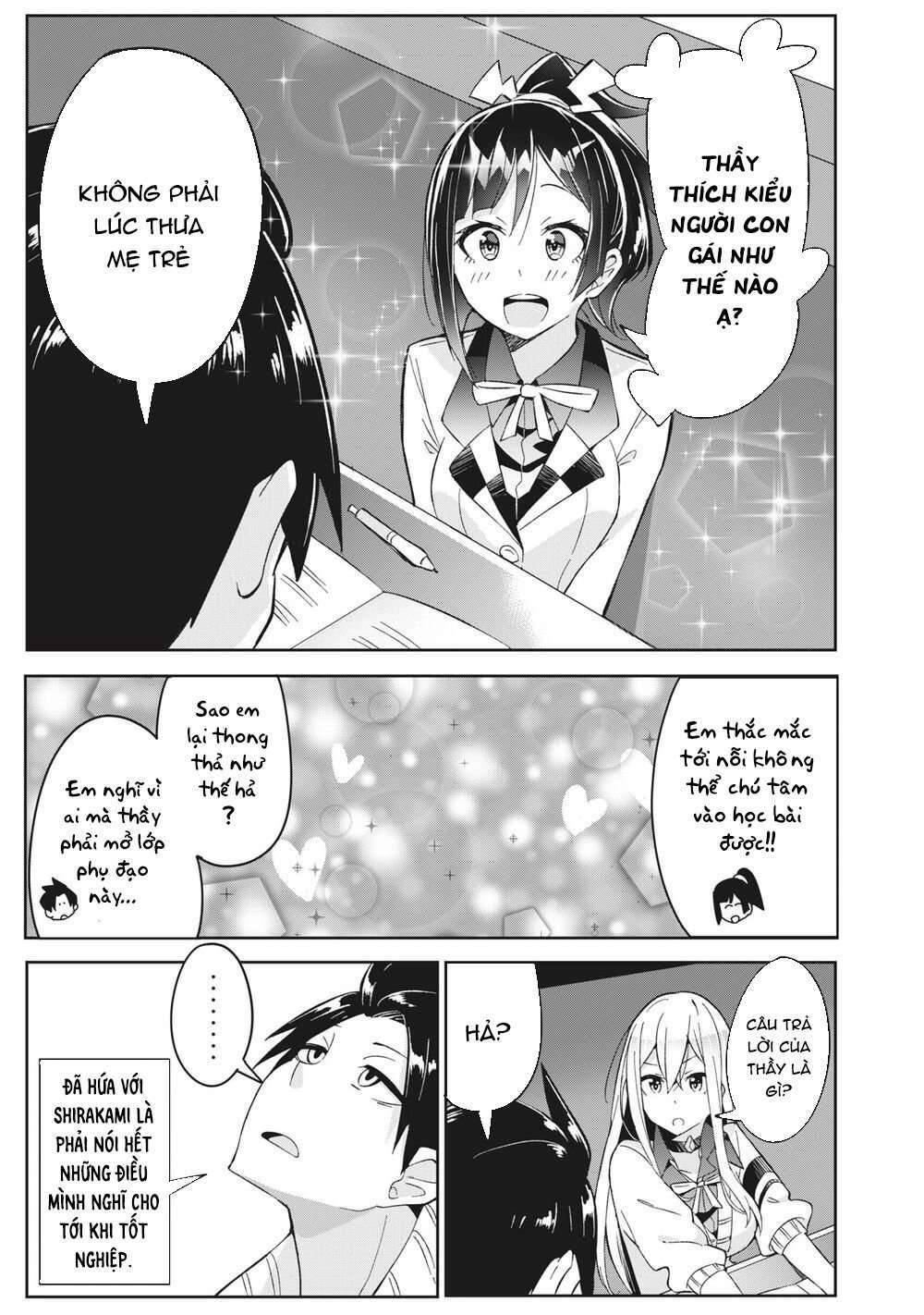 những học sinh mang siêu năng lực và tên giáo viên lười biếng chapter 3.1 15