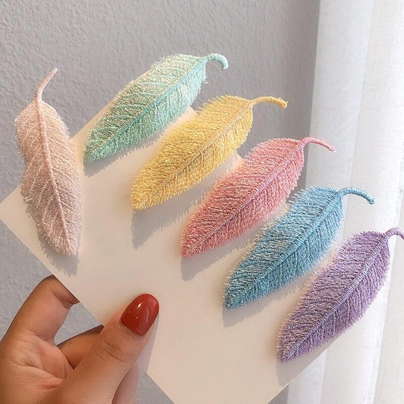 Kẹp tóc BB hình chiếc lá phong cách Hàn Quốc cho nữ