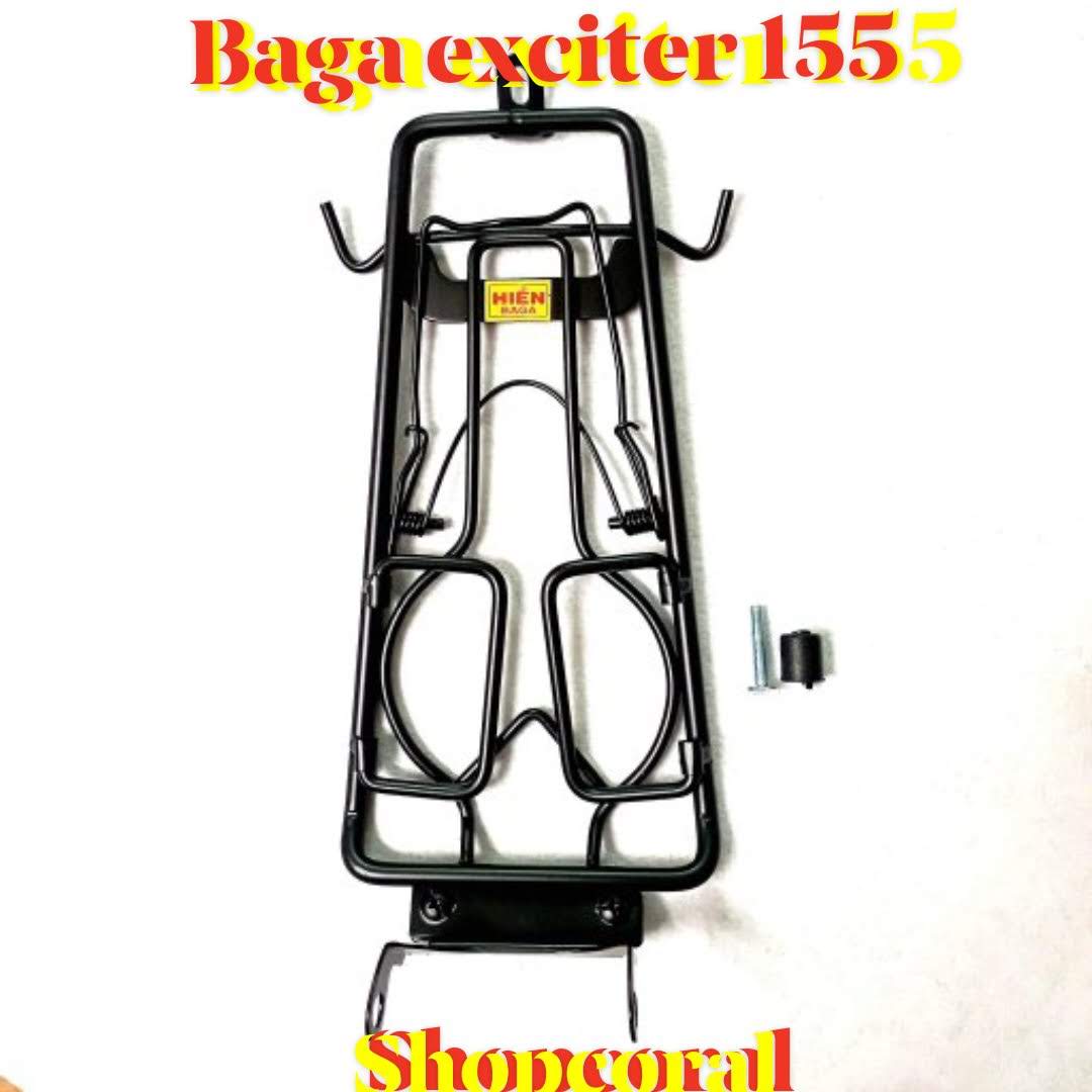 BAGA EXCITER 155 inox 10 ly sơn màu đen