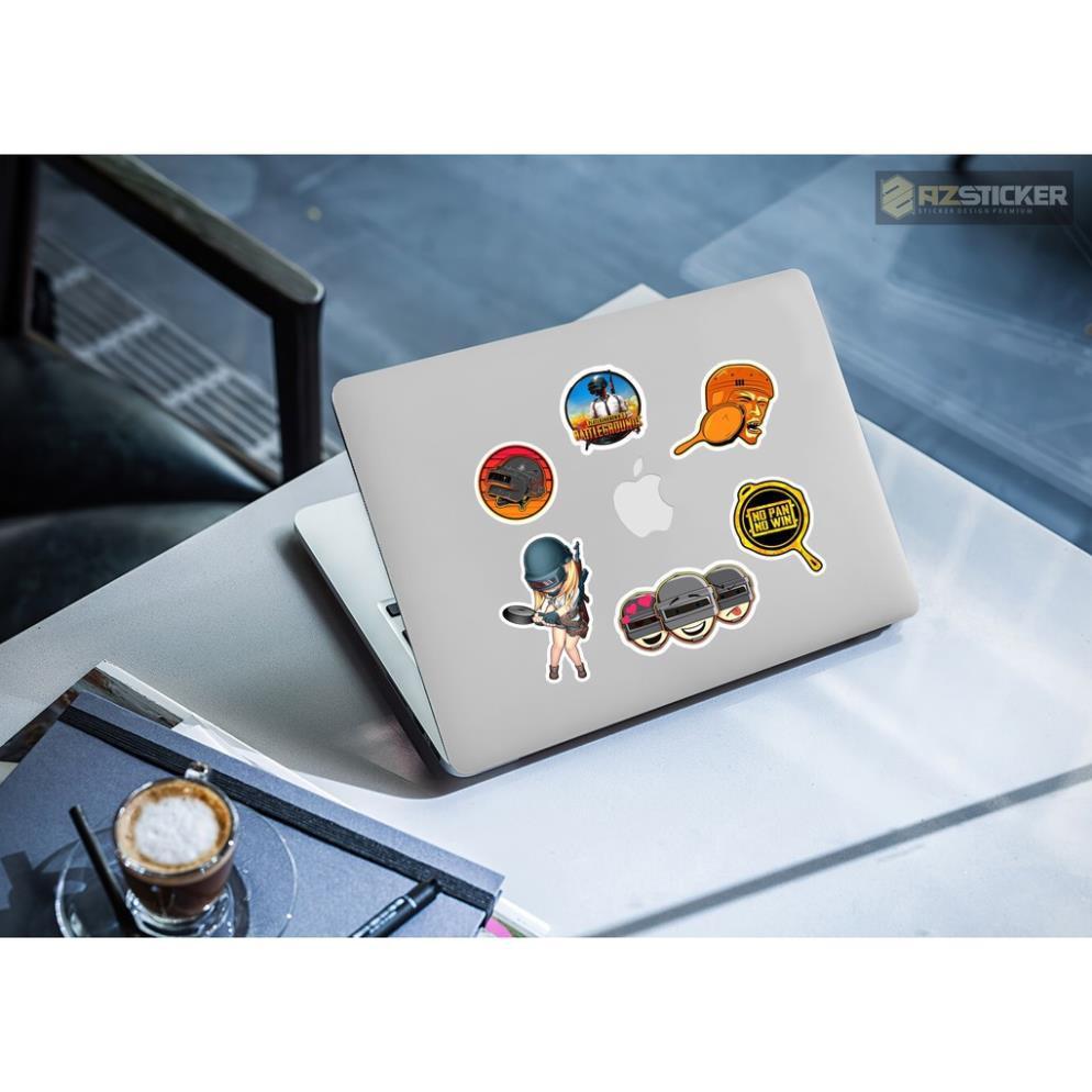 Sticker PUBG | Dán Nón Bảo Hiêm, Điện Thoại, Laptop, Bình Nước...Chống Nước, Chống Bay Màu
