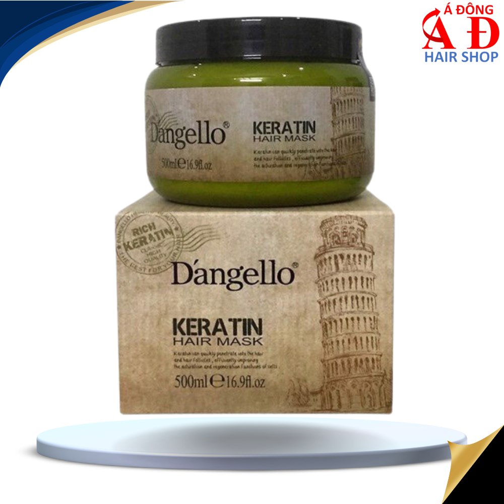 Dầu ủ phục hồi tóc hư tổn D'angello Keratin Hair mask 500ml