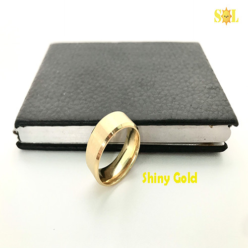 Nhẫn Gold Classic - Thép Titanium Gold 10k - Form Classic cổ điển sang trọng