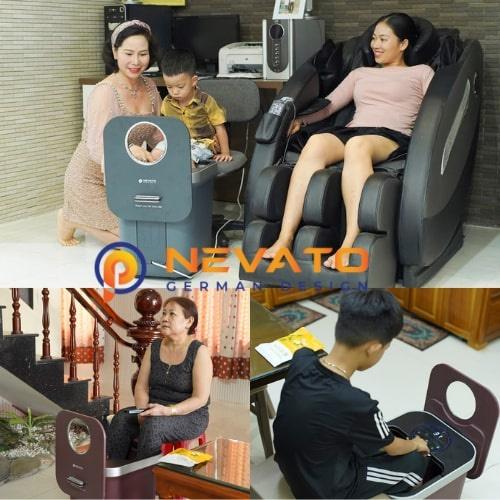 Máy Massage Chân Chân Hồng Ngoại - Quà Tặng Cho Bố Mẹ