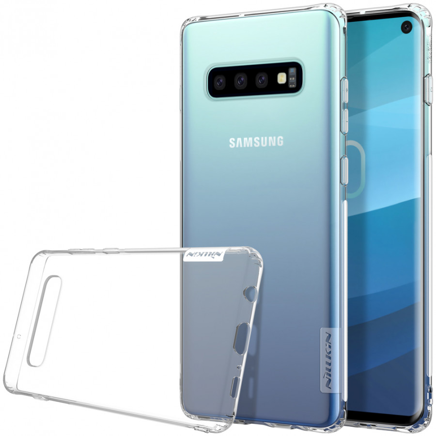 Ốp lưng dẻo dành cho Samsung Galaxy S10 Plus hiệu Nillkin - Hàng chính hãng