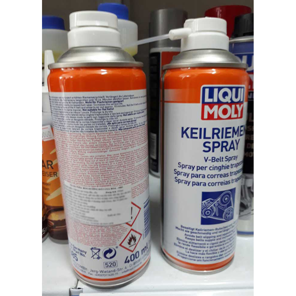 Bảo dưỡng dây cuaroa V-Belt Spray Liqui Moly 4085 (400ml)