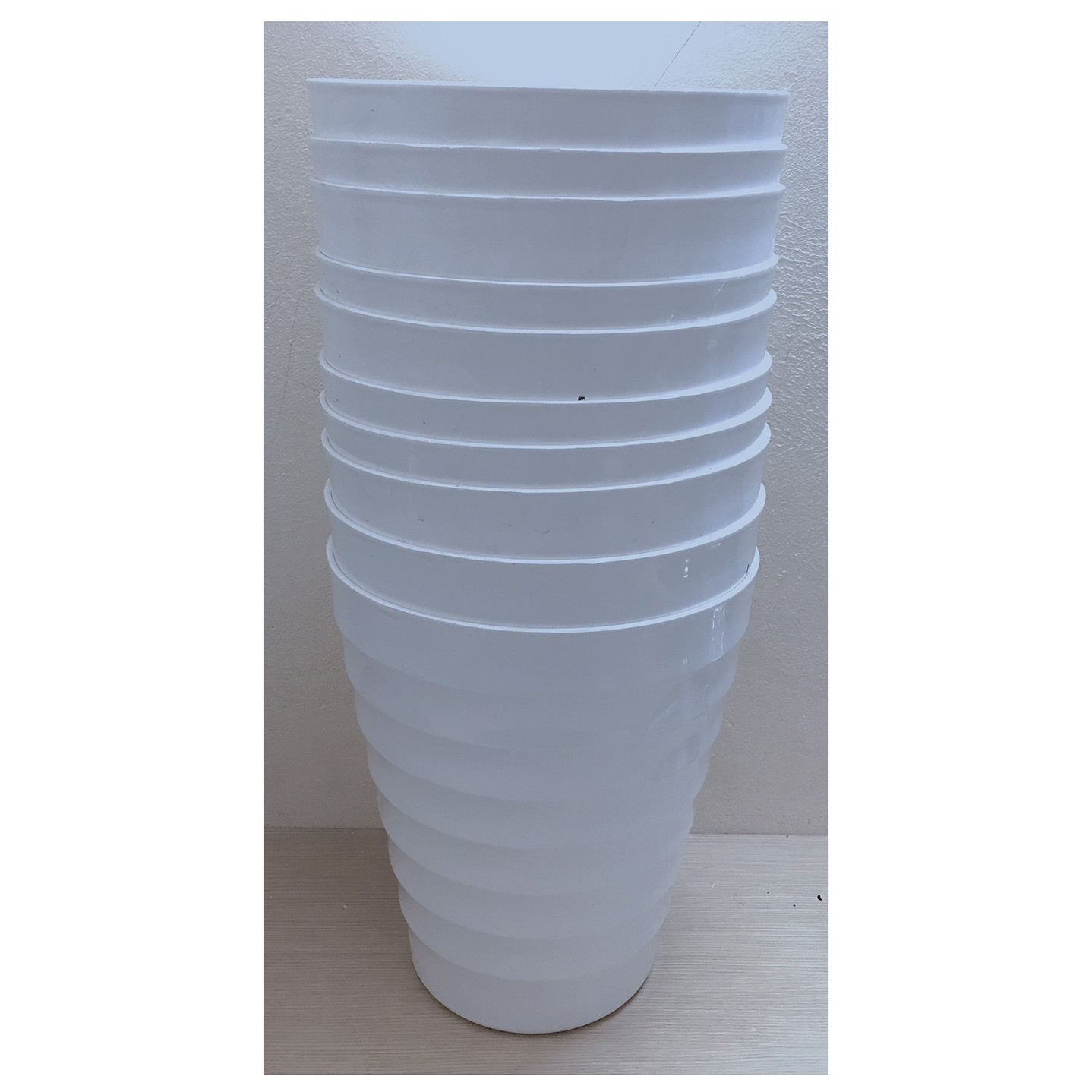 10 Chậu Nhựa Trồng Hoa Cây Cảnh VT Đại KT 32x36 Cm