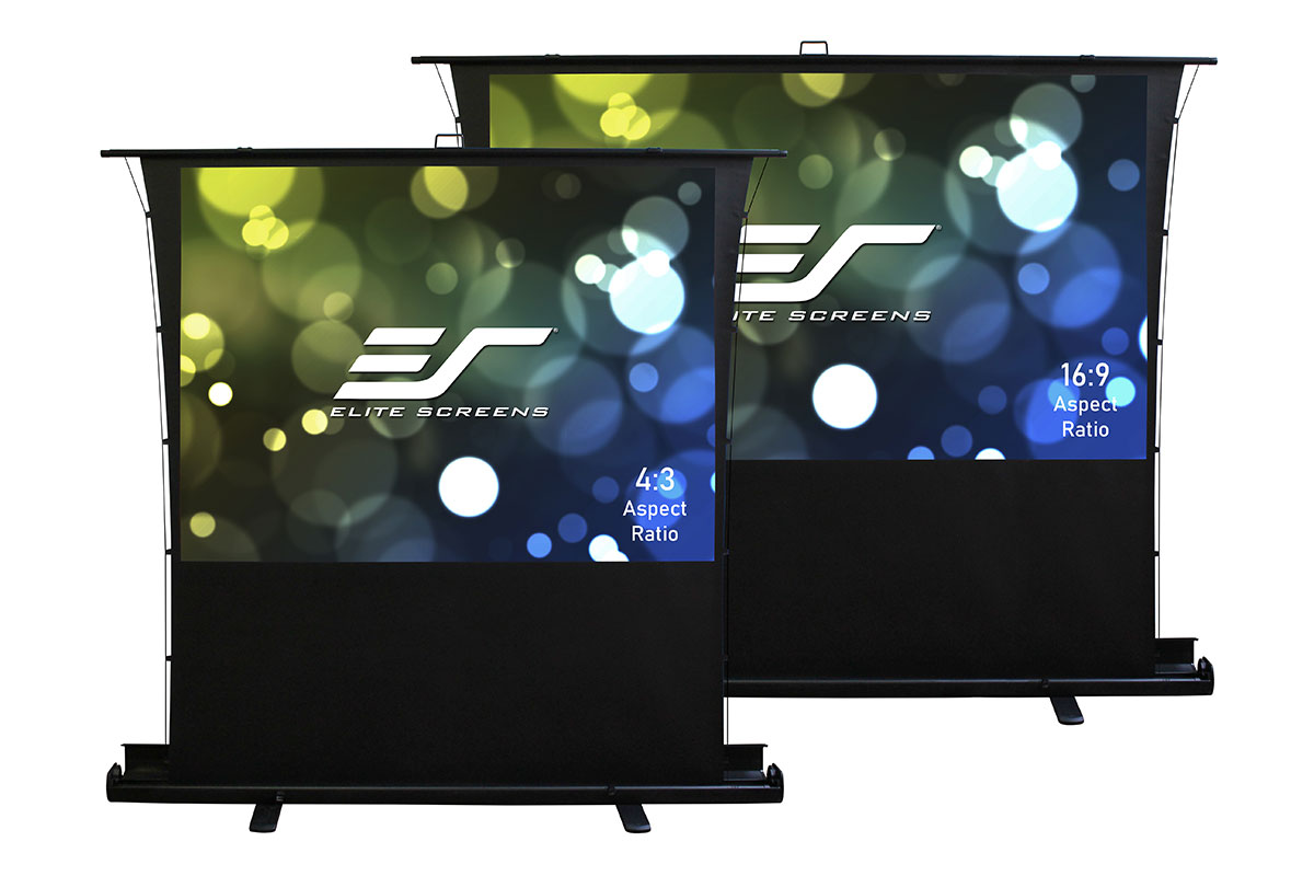 Màn Chiếu Elite Screens Dòng ezCinema Tab-Tension (Kéo Căng ), 80 inch Tỷ lệ Khung Hình 16:9 (Vùng hiển thị 100.1 x 177 cm) 1.1 Gain (FT80XWH) – Hàng Chính Hãng