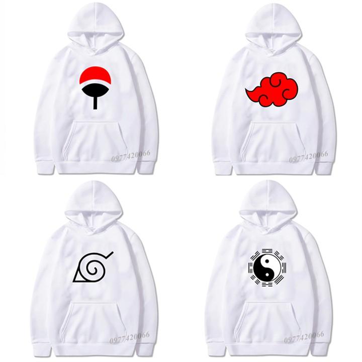 áo Naruto, áo hoodie Naruto, áo gia tộc Uchiha, Uzumaki, Hyuga, áo tổ chức akatsuki