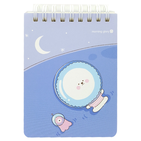 Sổ Ghi Nhớ Lò Xo Morning Glory Bonjour Bichon 95174 - Mẫu 4