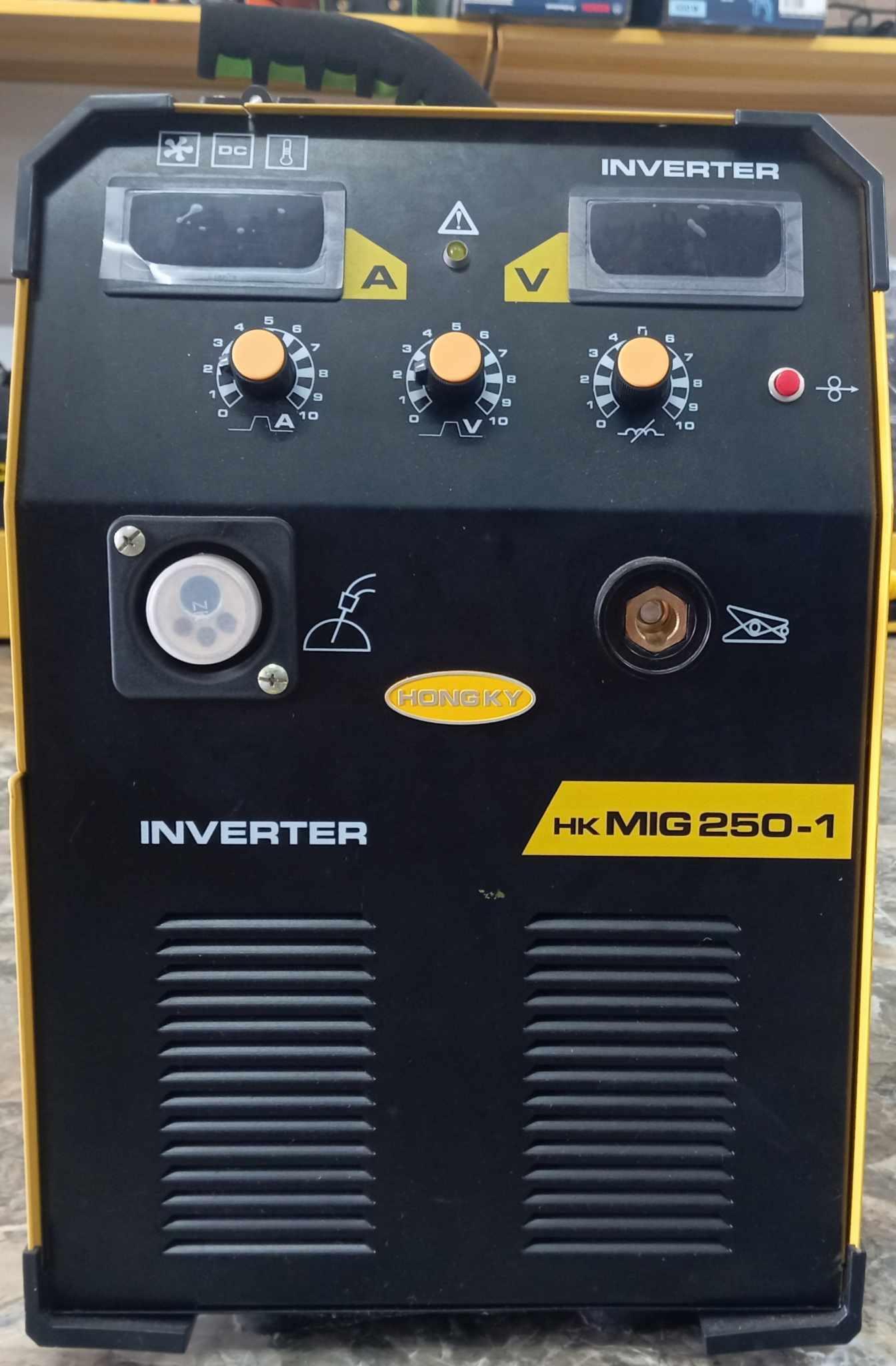 MÁY HÀN MIG INVERTER 250 AMPE 200V HỒNG KÝ HKMIG250-1 - HÀNG CHÍNH HÃNG