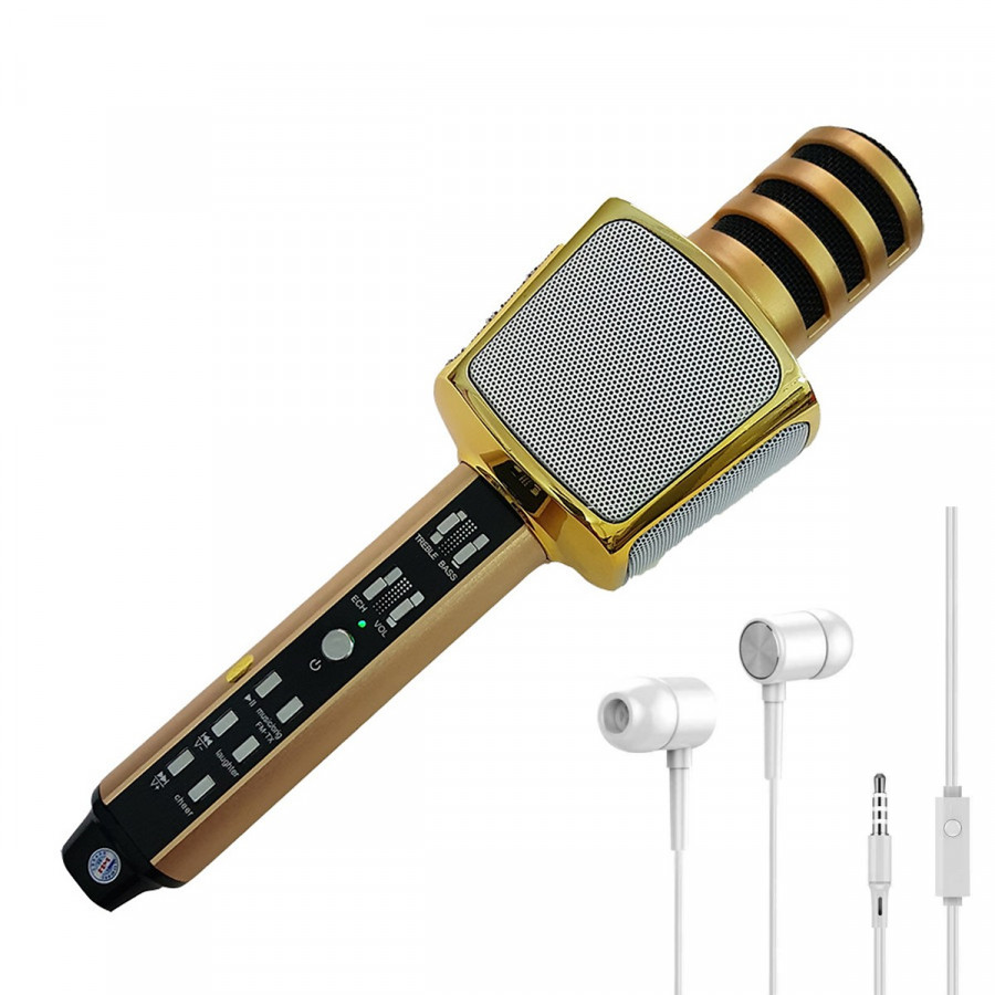 Micro Karaoke tích hợp loa Bluetooth SD-17 (Tặng tai nghe Sendem Super Bass V5)