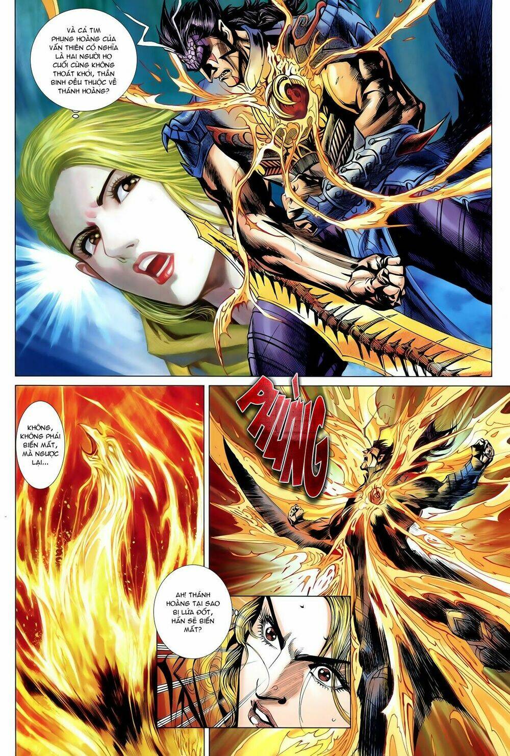 thần binh vấn thiên chapter 21 28