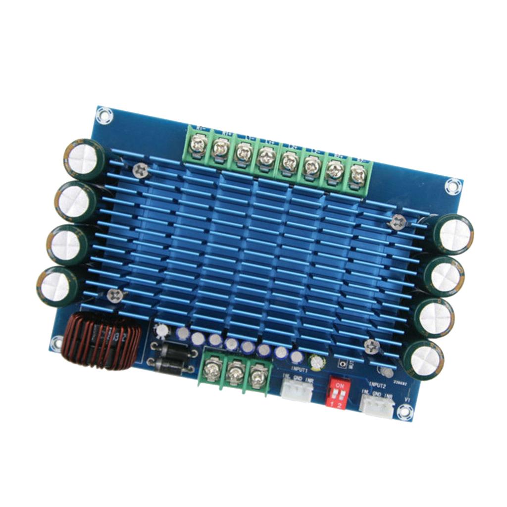 DC12V Large Power 4-Channels Car Audio ACC Digital Amplifier Board 50W X 4