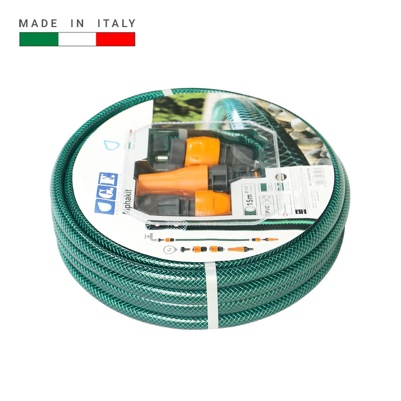 BỘ VÒI TƯỚI CÂY 15 MÉT ALPHA GF7028 HÀNG Ý
