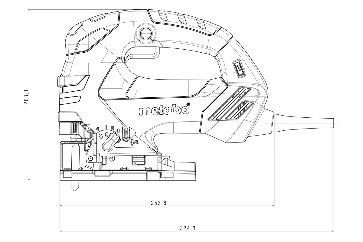 Máy Cưa Lọng Metabo STEB 140