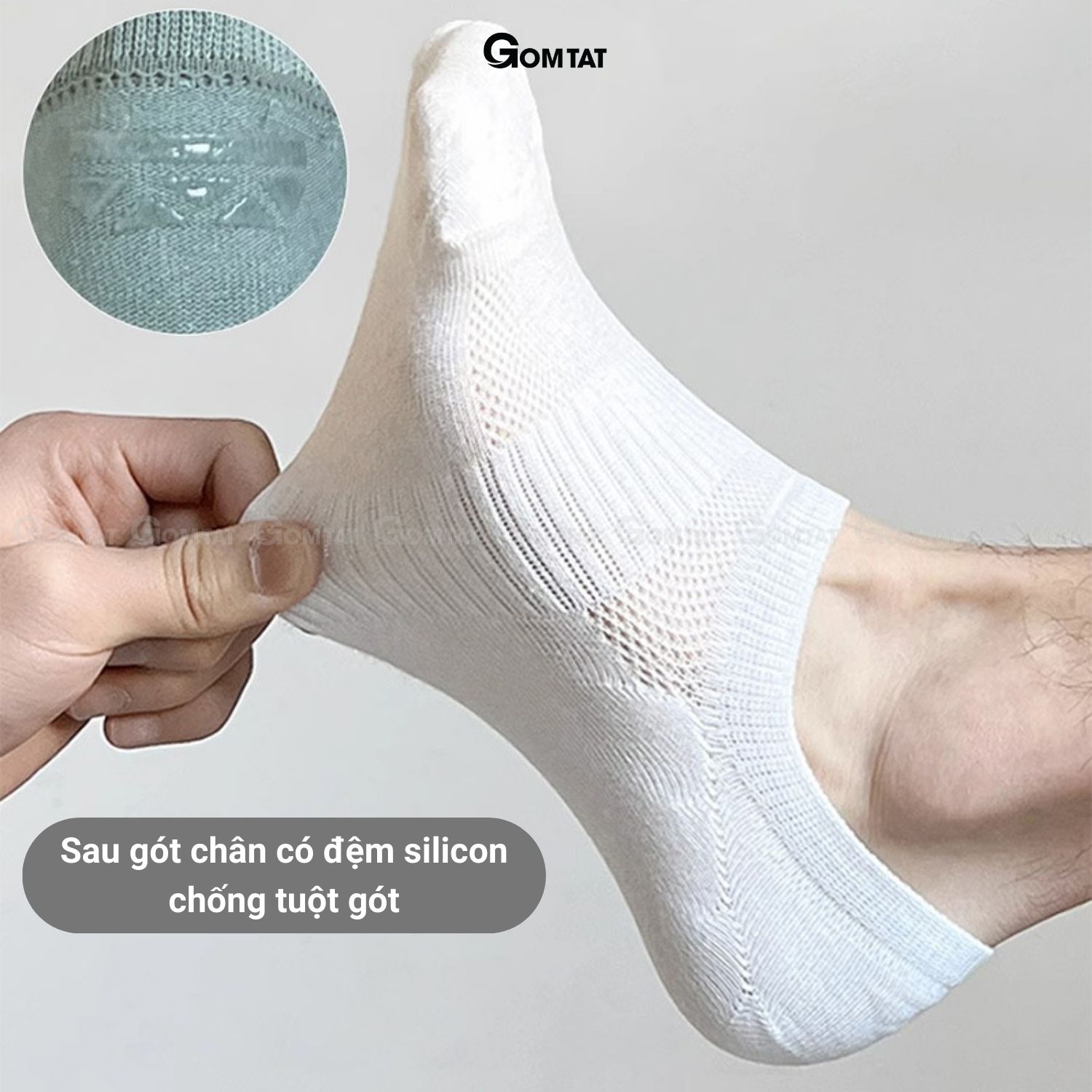 Combo 7 đôi tất nam đi giày lười, tất lười nam chất liệu cotton êm mềm mịn mát, cực êm chân - HAI-MIA-1401-CB7