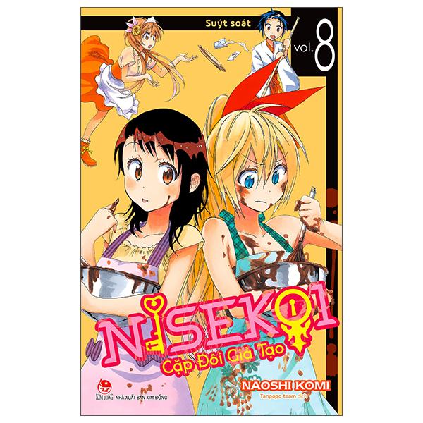 Sách - Nisekoi - Cặp Đôi Giả Tạo - Tập 8 - Suýt Soát