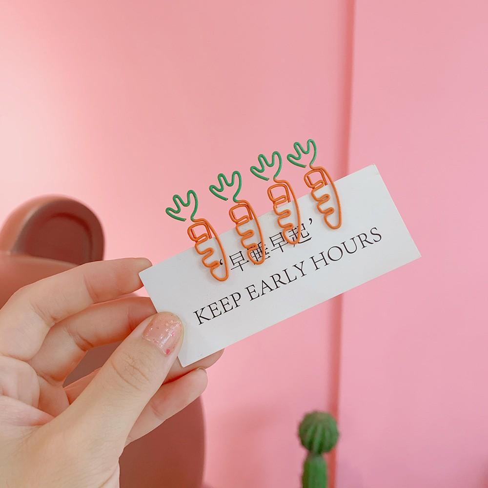 Kẹp giấy rau củ quả màu sắc dễ thương