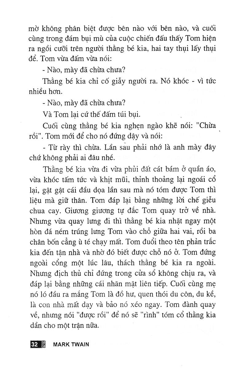 Cuộc Phiêu Lưu Của Tom Sawyer (Huy Hoàng)