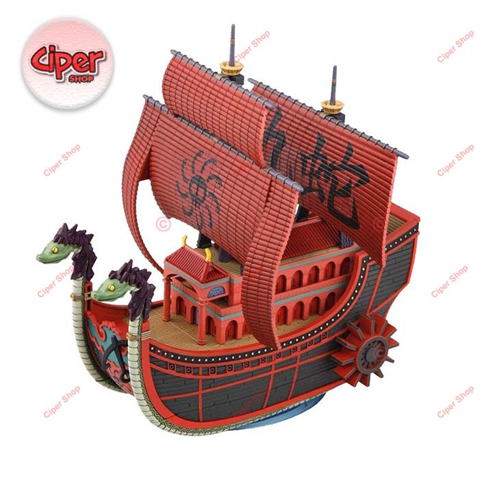 Mô hình thuyền Boa Hancock - Figure Nine Snake Pirate Ship One Piece