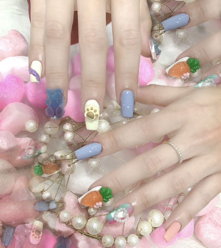 NAILBOX _MẪU NAIL THIẾT KẾ TẶNG KÈM KEO DŨA có nhận làm theo yêu cầu