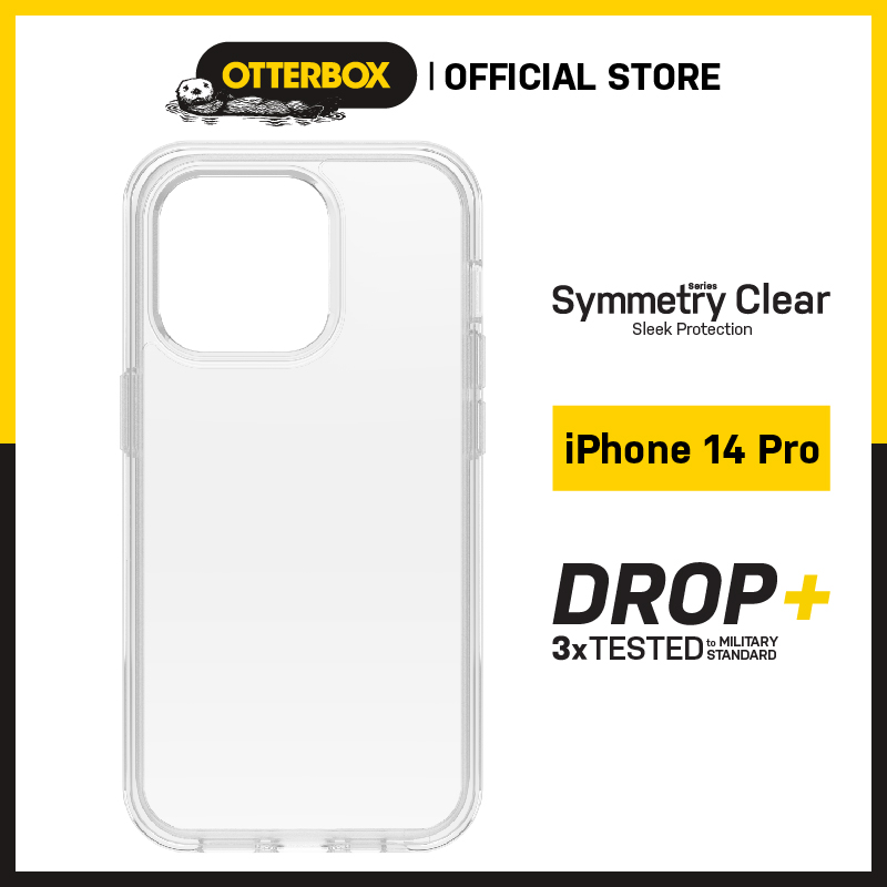 Ốp Lưng Chống Sốc OtterBox Symmetry Clear Series Dành Cho iPhone 14 Pro - Hàng Chính Hãng