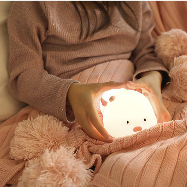 đèn ngủ heo con thiên sứ