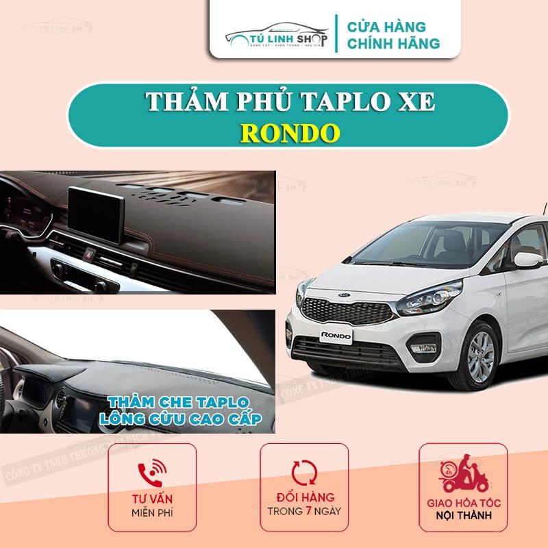 Thảm taplo KIA RONDO bằng lông Cừu 3 lớp hoặc Da Cacbon
